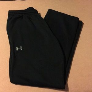Black under armor sweatpants